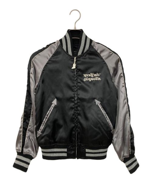 hysterics（ヒステリックス）hysterics (ヒステリックス) スカジャン ブラック×カーキ サイズ:FREEの古着・服飾アイテム