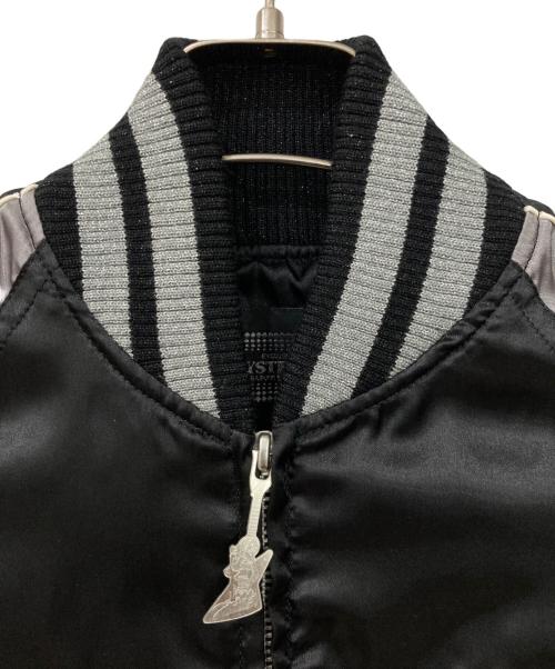 hysterics（ヒステリックス）hysterics (ヒステリックス) スカジャン ブラック×カーキ サイズ:FREEの古着・服飾アイテム