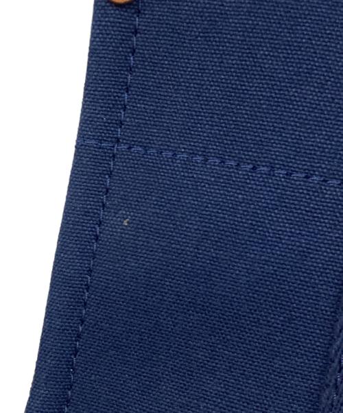 TORY BURCH（トリーバーチ）TORY BURCH (トリーバーチ) ハンドバッグ ネイビー×ブラウンの古着・服飾アイテム