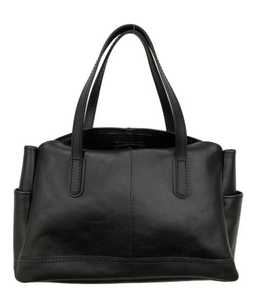 Herz（ヘルツ）Herz (ヘルツ) レザートートバッグ ブラックの古着・服飾アイテム