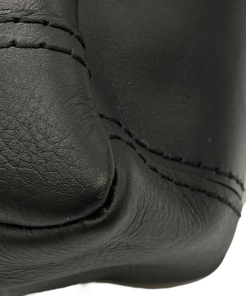 Herz（ヘルツ）Herz (ヘルツ) レザートートバッグ ブラックの古着・服飾アイテム