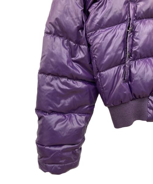 MONCLER（モンクレール）MONCLER (モンクレール) ダウンジャケット パープル×ベージュ サイズ:SIZE 00の古着・服飾アイテム