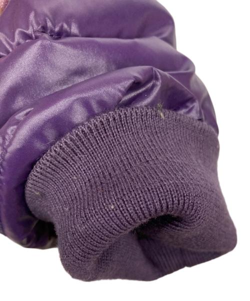 MONCLER（モンクレール）MONCLER (モンクレール) ダウンジャケット パープル×ベージュ サイズ:SIZE 00の古着・服飾アイテム