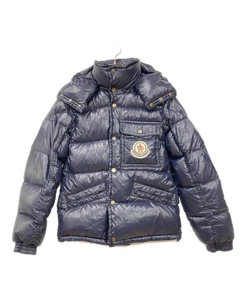 MONCLER（モンクレール）MONCLER (モンクレール) ダウンジャケット ネイビー サイズ:SIZE 0の古着・服飾アイテム