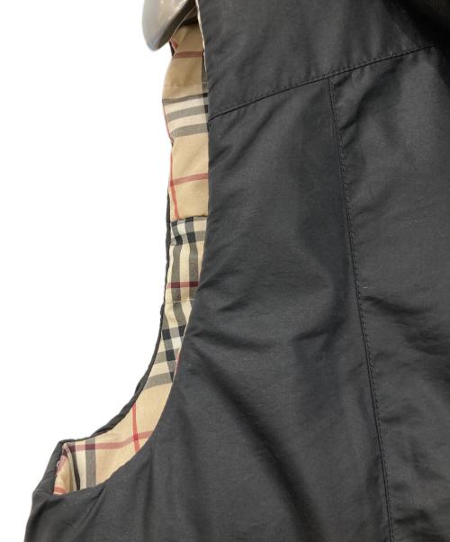 BURBERRY BLUE LABEL（バーバリー ブルー レーベル）BURBERRY BLUE LABEL (バーバリーロンドンブルーレーベル) ダウンベスト ブラック サイズ:SIZE 38の古着・服飾アイテム