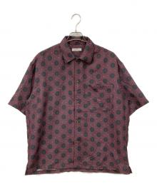 JOURNAL STANDARD relume（ジャーナルスタンダード レリューム）の古着「半袖シャツ」｜ボルドー×グリーン