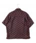 JOURNAL STANDARD relume (ジャーナルスタンダード レリューム) 半袖シャツ ボルドー×グリーン サイズ:Lサイズ：3500円