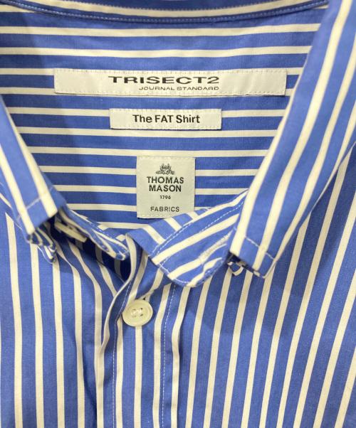 THOMAS MASON（トーマスメイソン）THOMAS MASON (トーマスメイソン) 半袖シャツ ブルー×ホワイト サイズ:Lサイズの古着・服飾アイテム