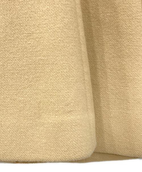 BURBERRY BLUE LABEL（バーバリーロンドンブルーレーベル）BURBERRY BLUE LABEL (バーバリーロンドンブルーレーベル) Aラインウールコート ナチュラル サイズ:38の古着・服飾アイテム