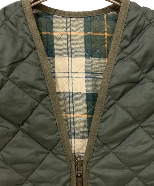 Barbour（バブアー）Barbour (バブアー) 中綿ベスト カーキ サイズ:SIZE 32の古着・服飾アイテム