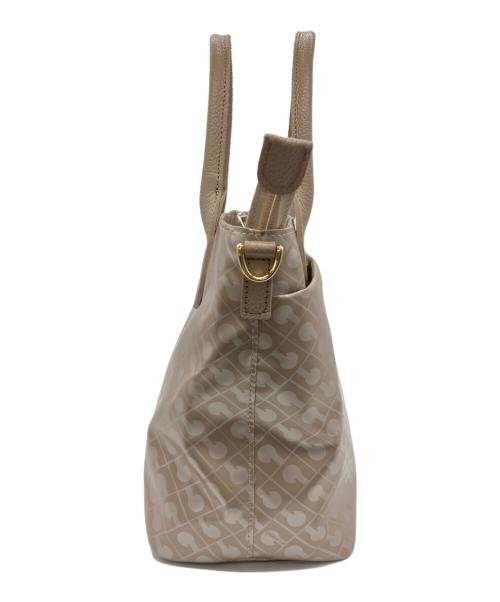 GHERARDINI（ゲラルディーニ）GHERARDINI (ゲラルディーニ) ミニハンドバッグ ブラウンの古着・服飾アイテム