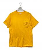stussyステューシー）の古着「半袖カットソー」｜イエロー