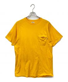 stussy（ステューシー）の古着「半袖カットソー」｜イエロー