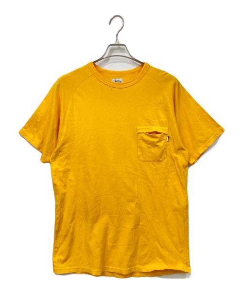 stussy（ステューシー）stussy (ステューシー) 半袖カットソー イエロー サイズ:XLの古着・服飾アイテム