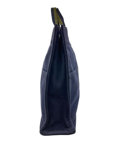 HERMES（エルメス）HERMES (エルメス) フールトゥMM ネイビー×グリーンの古着・服飾アイテム