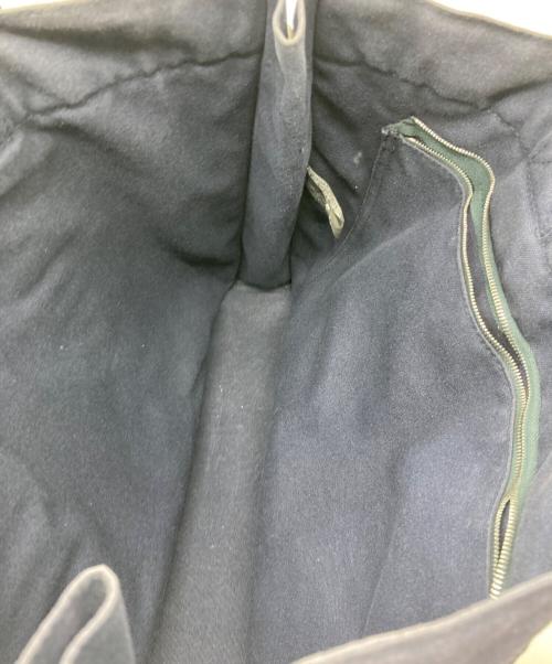 HERMES（エルメス）HERMES (エルメス) フールトゥMM ネイビー×グリーンの古着・服飾アイテム