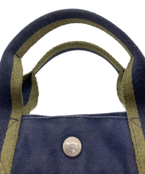 HERMES（エルメス）HERMES (エルメス) フールトゥMM ネイビー×グリーンの古着・服飾アイテム