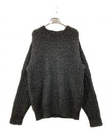 BATONER（バトナ―）の古着「厚手ニット」｜ブラック