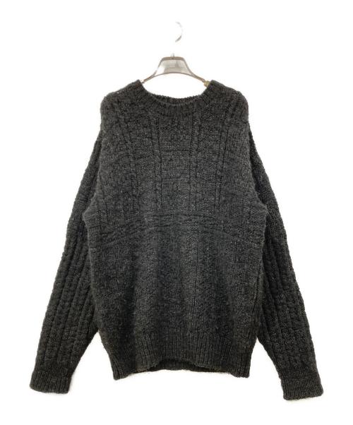 BATONER（バトナ―）BATONER (バトナ―) 厚手ニット ブラック サイズ:SIZE 3の古着・服飾アイテム