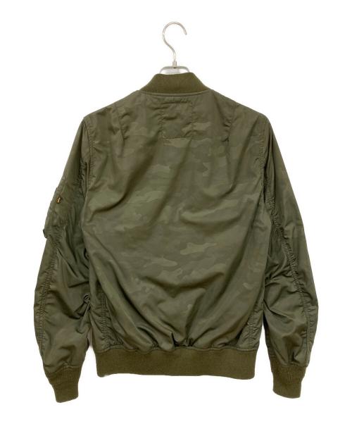 ALPHA（アルファ）ALPHA (アルファ) ブルゾン カーキ サイズ:Lサイズの古着・服飾アイテム