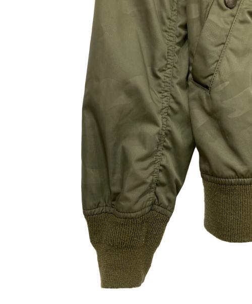 ALPHA（アルファ）ALPHA (アルファ) ブルゾン カーキ サイズ:Lサイズの古着・服飾アイテム