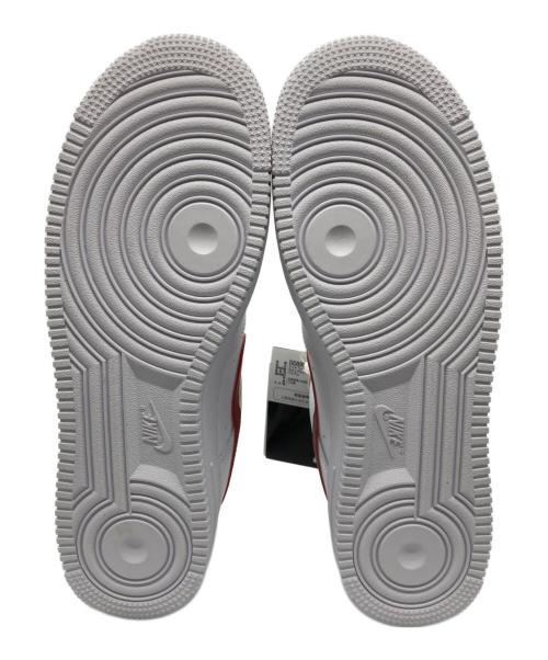 NIKE（ナイキ）NIKE (ナイキ) AIR FORCE 1 07 ホワイト×レッド サイズ:29cm 未使用品の古着・服飾アイテム