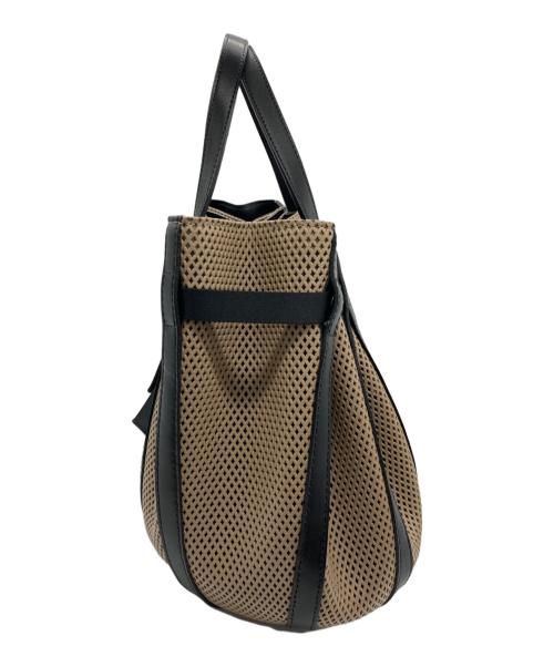 HIROKO HAYASHI（ヒロコ ハヤシ）HIROKO HAYASHI (ヒロコ ハヤシ) PANIER ベージュ×ブラックの古着・服飾アイテム