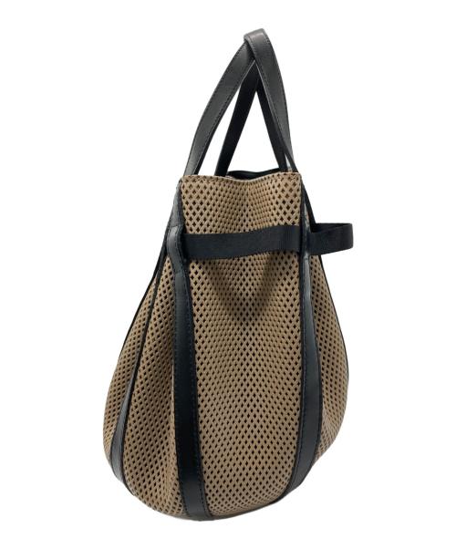 HIROKO HAYASHI（ヒロコ ハヤシ）HIROKO HAYASHI (ヒロコ ハヤシ) PANIER ベージュ×ブラックの古着・服飾アイテム