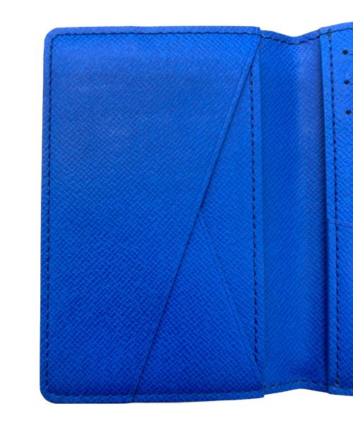 LOUIS VUITTON（ルイ ヴィトン）LOUIS VUITTON (ルイ ヴィトン) オーガナイザー・ドゥ・ポッシュ ブルーの古着・服飾アイテム