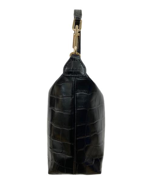 FURLA（フルラ）FURLA (フルラ) 2WAYバッグ ブラック×ゴールドの古着・服飾アイテム