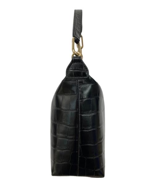 FURLA（フルラ）FURLA (フルラ) 2WAYバッグ ブラック×ゴールドの古着・服飾アイテム