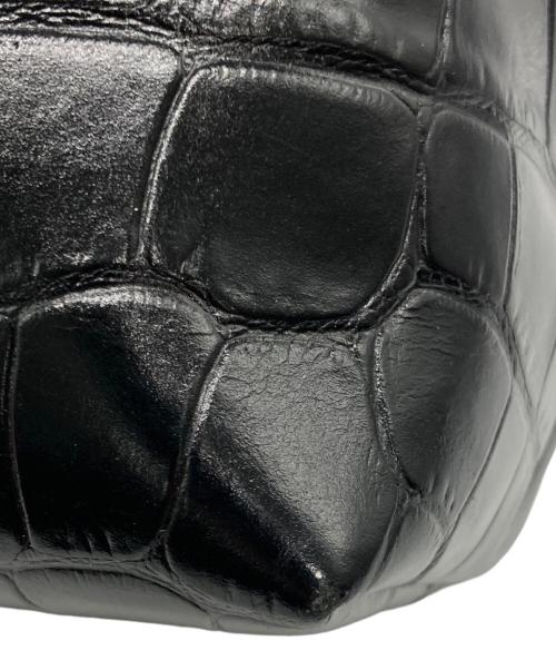 FURLA（フルラ）FURLA (フルラ) 2WAYバッグ ブラック×ゴールドの古着・服飾アイテム