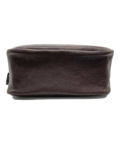 organ（オルガン）organ (オルガン) レザーハンドバッグ ブラウンの古着・服飾アイテム