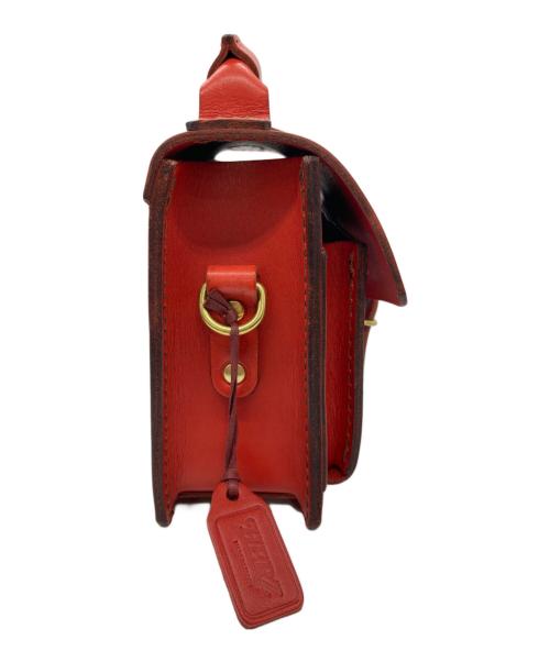 Herz（ヘルツ）Herz (ヘルツ) コラージュバッグ レッドの古着・服飾アイテム