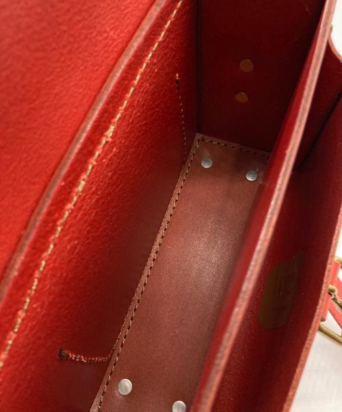 Herz（ヘルツ）Herz (ヘルツ) コラージュバッグ レッドの古着・服飾アイテム