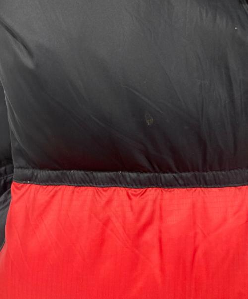 THE NORTH FACE（ザ ノース フェイス）THE NORTH FACE (ザ ノース フェイス) ヌプシベスト レッド×ブラック サイズ:Mサイズの古着・服飾アイテム