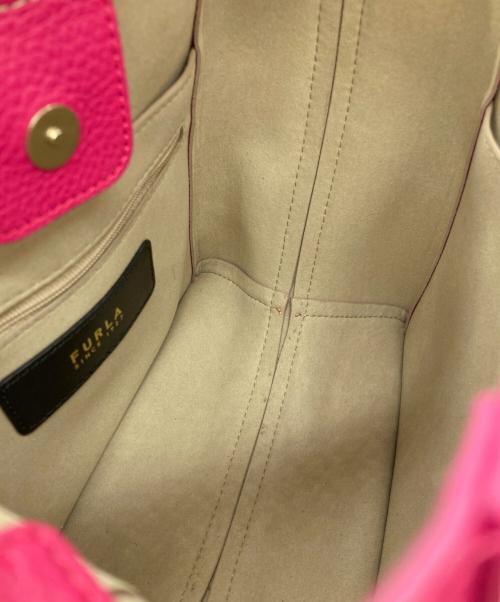 FURLA（フルラ）FURLA (フルラ) バケットバッグ ピンクの古着・服飾アイテム