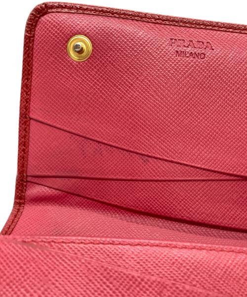 PRADA（プラダ）PRADA (プラダ) 長財布 レッドの古着・服飾アイテム