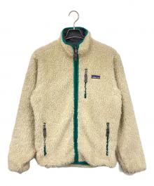 Patagonia（パタゴニア）の古着「CLASSIC RETRO-X CARDIGAN」｜ホワイト×グリーン
