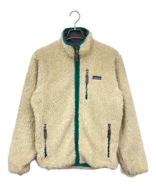 Patagonia（パタゴニア）Patagonia (パタゴニア) CLASSIC RETRO-X CARDIGAN ホワイト×グリーン サイズ:SIZE Sの古着・服飾アイテム