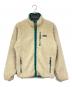 Patagonia（パタゴニア）の古着「CLASSIC RETRO-X CARDIGAN」｜ホワイト×グリーン