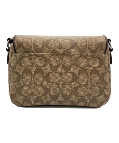 COACH（コーチ）COACH (コーチ) ショルダーバッグ ベージュ×ホワイトの古着・服飾アイテム