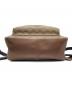 中古・古着 COACH (コーチ) リュック ベージュ×ブラウン：9000円