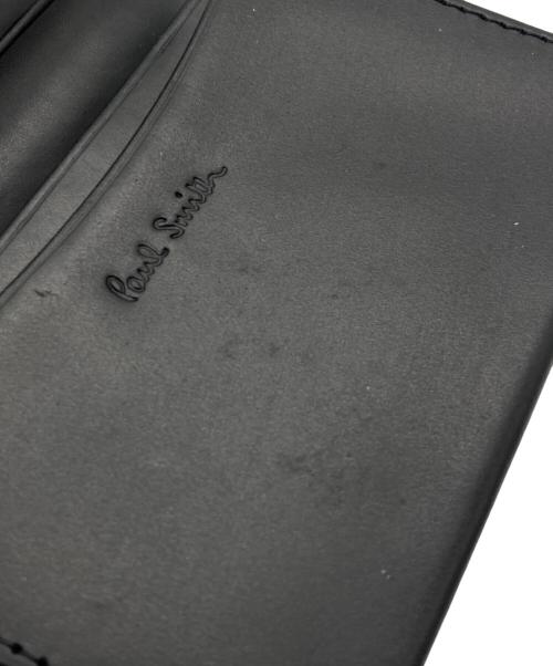 PAUL SMITH（ポールスミス）PAUL SMITH (ポールスミス) カードケース ブラックの古着・服飾アイテム