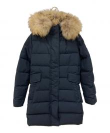 Pyrenex（ピレネックス）の古着「ダウンコート」｜ネイビー