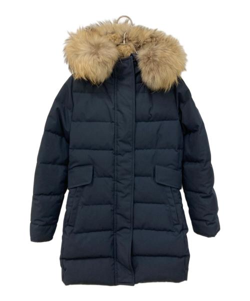 Pyrenex（ピレネックス）Pyrenex (ピレネックス) ダウンコート ネイビー サイズ:36の古着・服飾アイテム