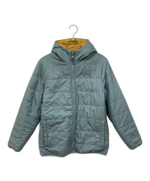 Patagonia（パタゴニア）Patagonia (パタゴニア) リバーシブルボアジャケット イエロー×グリーン サイズ:XLの古着・服飾アイテム