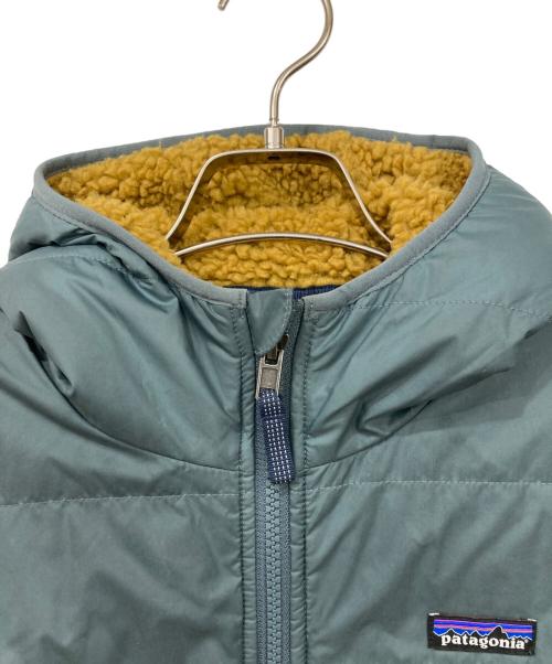 Patagonia（パタゴニア）Patagonia (パタゴニア) リバーシブルボアジャケット イエロー×グリーン サイズ:XLの古着・服飾アイテム