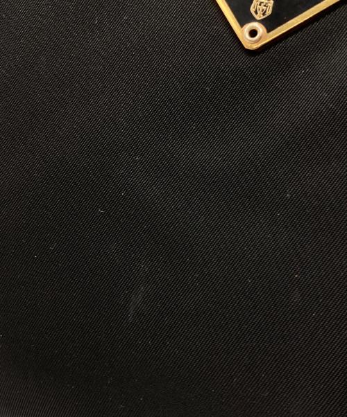 PRADA（プラダ）PRADA (プラダ) ミニボストンバッグ ブラック×ゴールドの古着・服飾アイテム