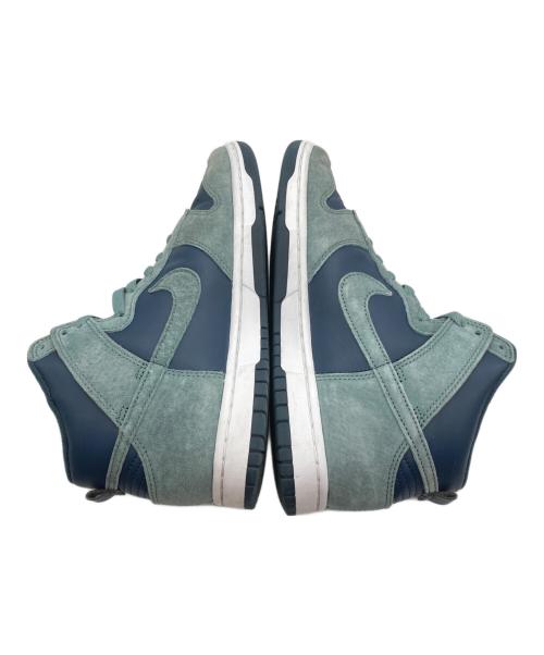 NIKE（ナイキ）NIKE (ナイキ) DUNK HI RETRO PRM グリーン×ネイビー サイズ:26の古着・服飾アイテム
